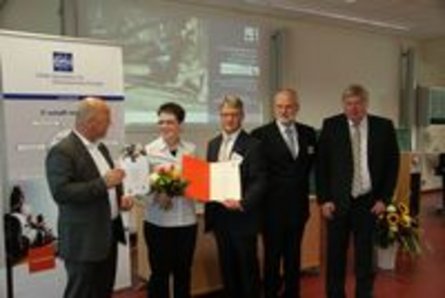 Bild der Prämieung von Katja Hahn